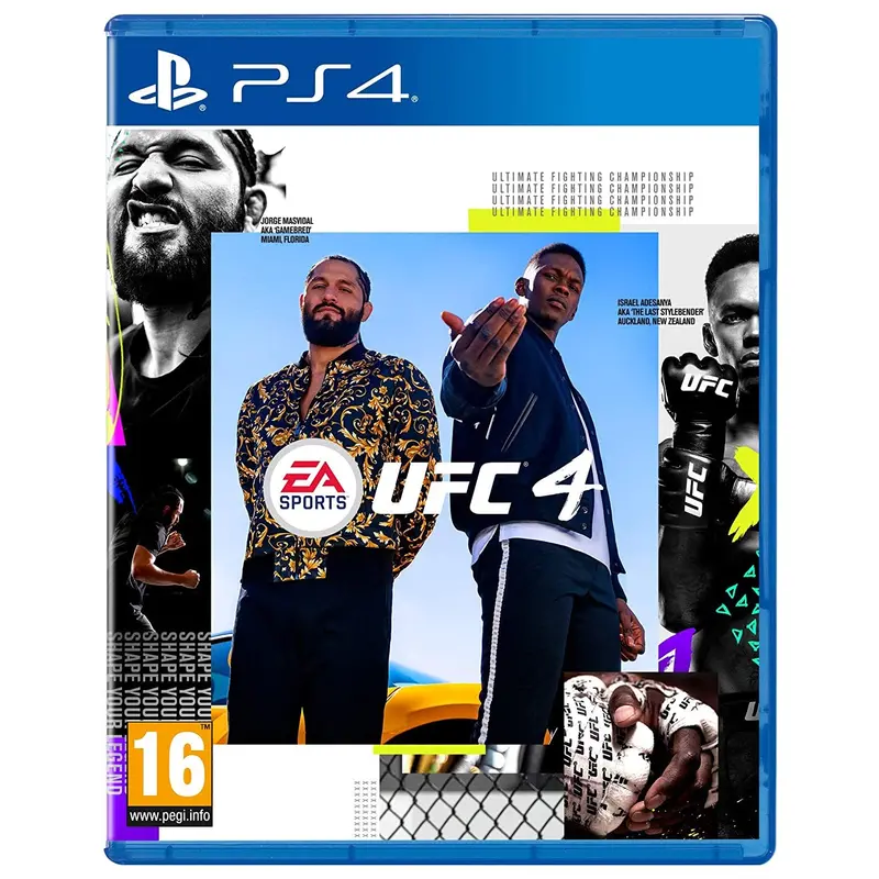 Ufc 4 Game For Playstation 4 Arabic Version "Region 2" 1