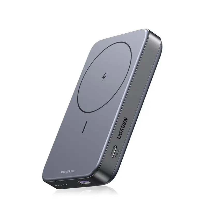 Ugreen 10000Mahpd-20W Magnetic Wireless 15W Power Bank (Space Gray) (Ly)  Pb206 1