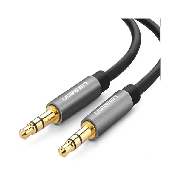 Ugreen 3.5Mm Male To 3.5Mm Male Cable 2M - Black (Av119 - 10735) 1