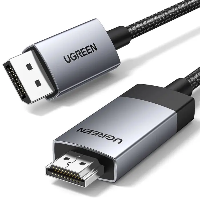 Ugreen Displayport To Hdmi 4K Cable 3M Black - Dp119-25491 1