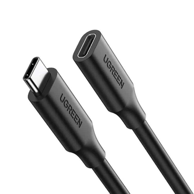 Ugreen Usb-C/M To Usb-C/F Gen2 5A Extension Cable 1M (Black) 10387-Us353 1