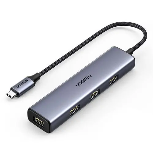 Ugreen Usb-C To 4X Usb 3.2 Gen 1  Hub  Silver Cm473 1