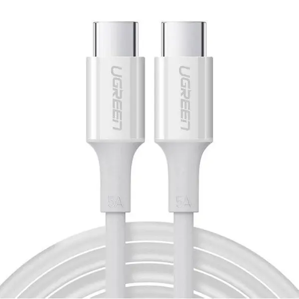 Ugreen Usb-C To Usb-C Charging Cable 100W 2M (White)Us300 Us300-60552 1