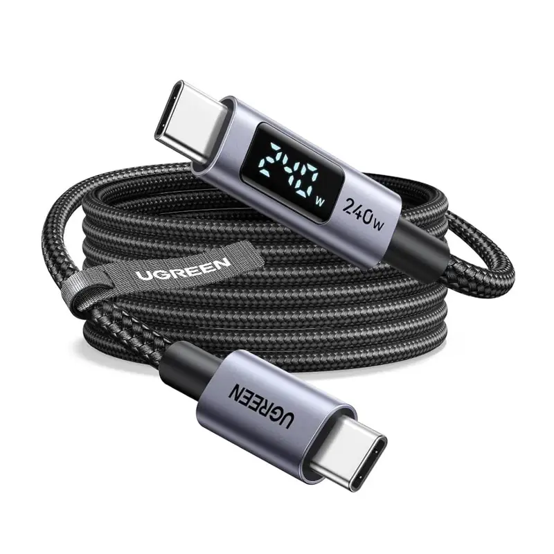 Ugreen Usb-C To Usb-C Pd Fast Charging Cable 240W Max 1M - L530-65866 1