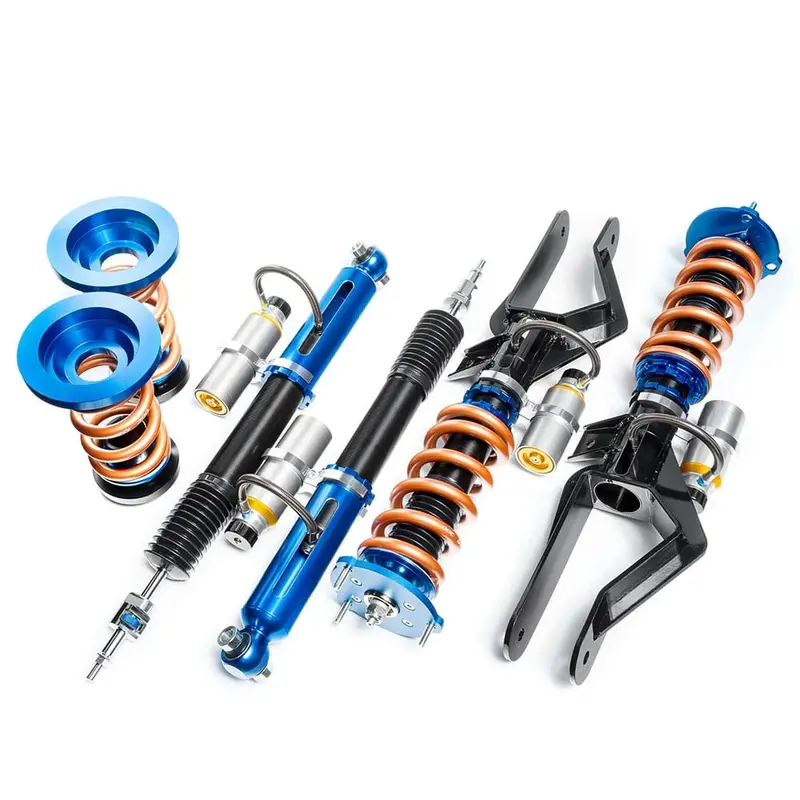Unplugged Performance - Pro Race Coilover Set W/External Reservoir & Race Valving - Tesla Model 3 1