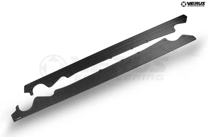 Verus Engineering - Carbon Polyweave Side Splitter Kit - Bmw G87 M2 1