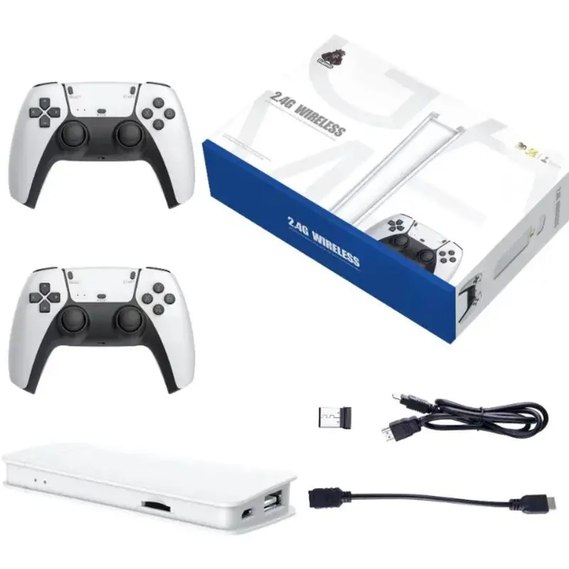 Video Game Console With Double Game Controller - Model M15 1