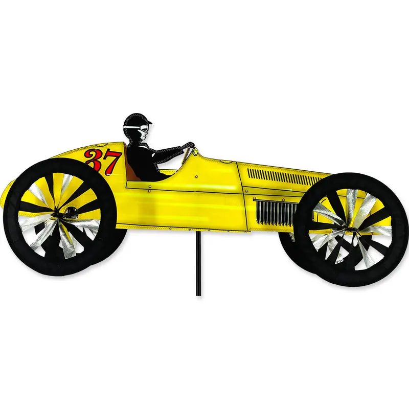 Vintage Race Car Spinner - Yellow 1