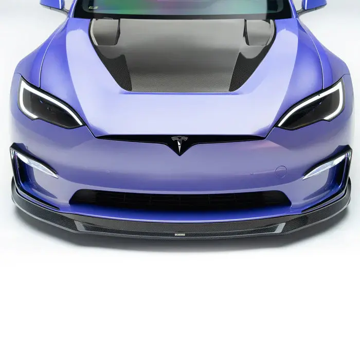 Vorsteiner - Vrs Carbon Fiber Aero Front Spoiler - Tesla Model S Plaid 1