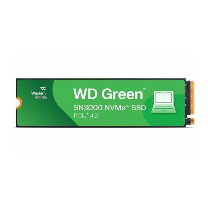 Wd Green Sn3000 Nvme M.2 Ssd 2Tb Pcie 4.0 Upto 5,000 Mb/S Read 1