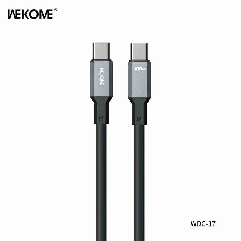 Wekome Wdc-17 Tint Ii Series True Silicone 100W Data Cable Type-C To Type-C 1