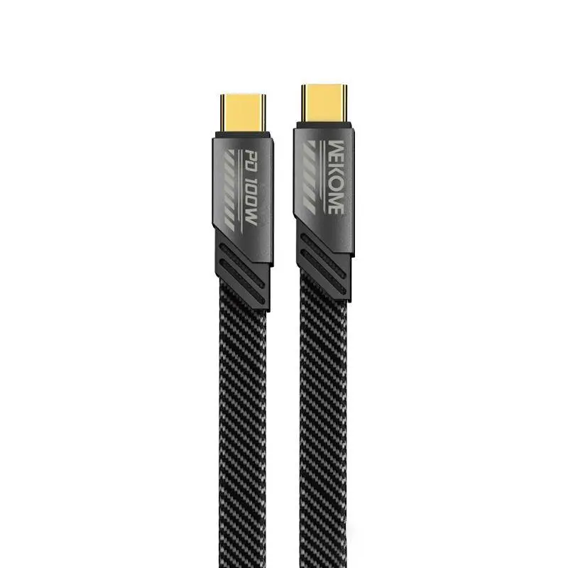 Wekome Wdc-192 Mecha Series - Usb-C To Usb-C Connection Cable 100W Fast Charging 1.2 M 1