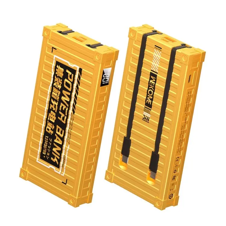 Wekome Wp-339 10000Mah Container Series 22.5W Super Fast Charging Power Bank With Cable 1