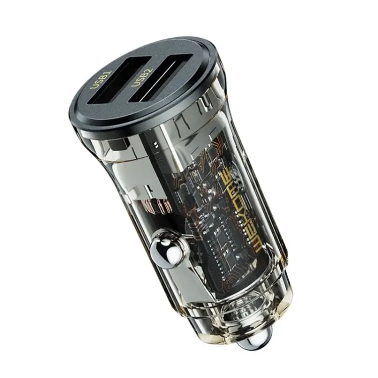 Wekome Wp-C40 Vanguard Series 15W Dual Usb Car Charger - Black 1