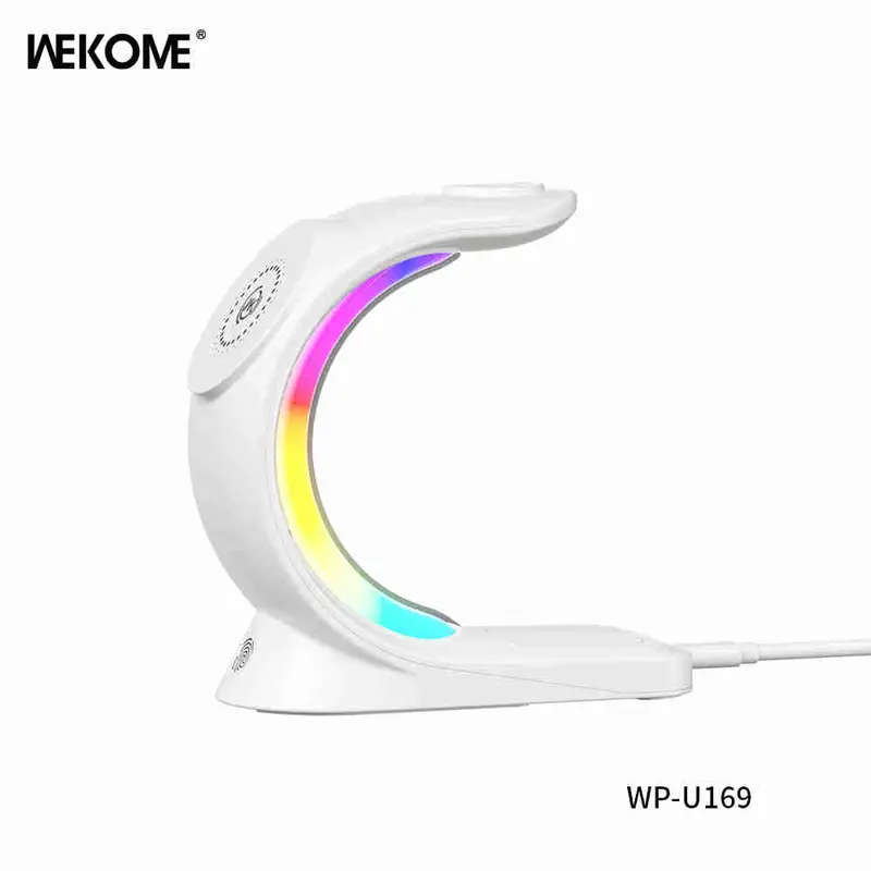 Wekome Wp-U169 Wireless Charging Holder - White 1
