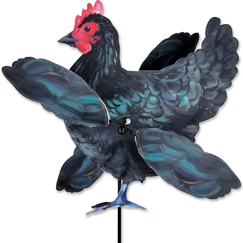 Whirligig Spinner - Black Hen 1