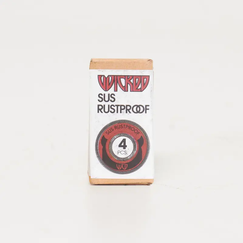 Wicked Twincam Sus Rustproof Abec 7 Bearings - 4 Set 1
