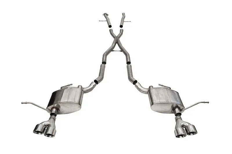 Xtreme, Sport / 2.5 In Cat-Back 4.0 In Twin Tips | 2014-21 Jeep Grand Cherokee 5.7L (21188, 14992) 1