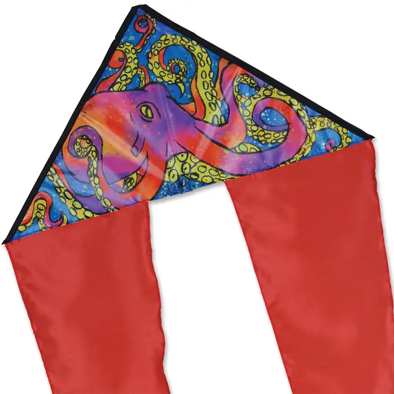 Zippy Flo-Tail Delta Kite - Octopus 1