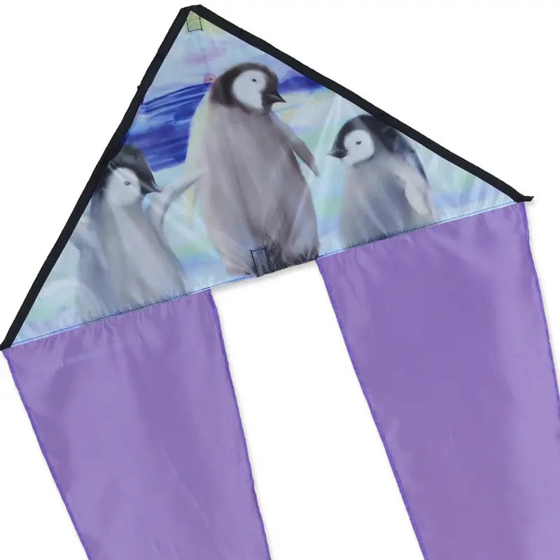 Zippy Flo-Tail Delta Kite - Penguins 1