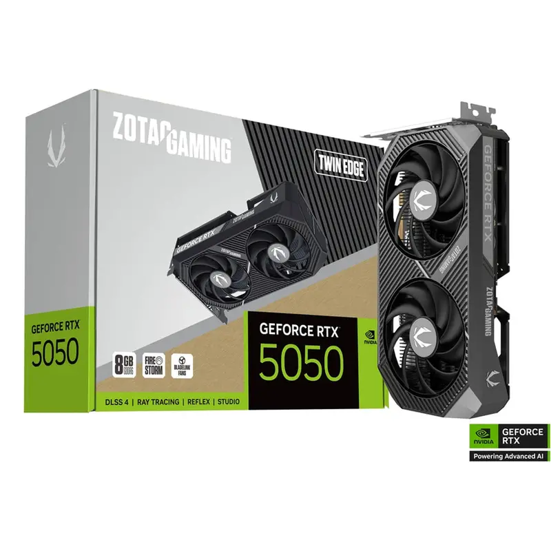 Zotac Gaming Geforce Rtx 5050 8Gb Twin Edge Gddr6 128Bit 1