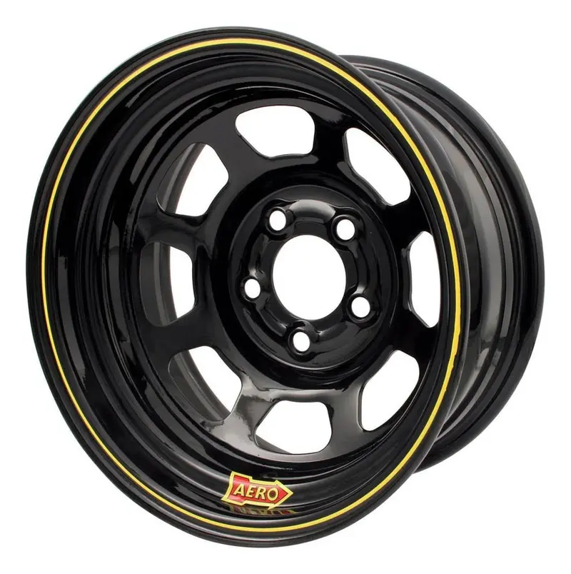 Aero Race Wheels 50-104550 15X10 Black Modular Wheel With 4.50” Backspace 1