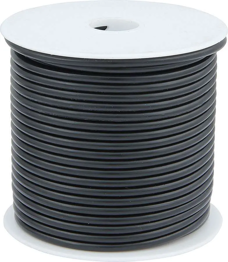 Allstar 10 Awg Black Primary Wire – 75-Foot Spool (76576) 1