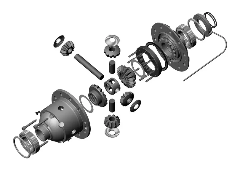 Arb Air Locker Differential – Dana 70/80 Compatible, 35-Spline Shaft, High-Speed Design (Rd173) 1
