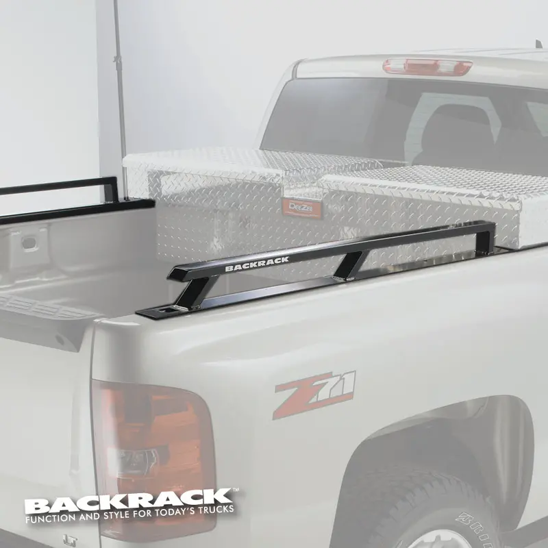 Backrack 65517Tb Heavy-Duty Side Rail System With 21-Inch Toolbox Mounting Brackets 1