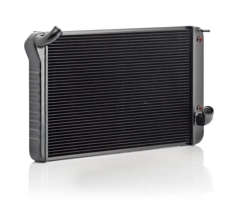 Be Cool 17029 Corvette Crossflow Radiator – 1969–1972 Big Block Automatic, Oe-Style Black Core 1
