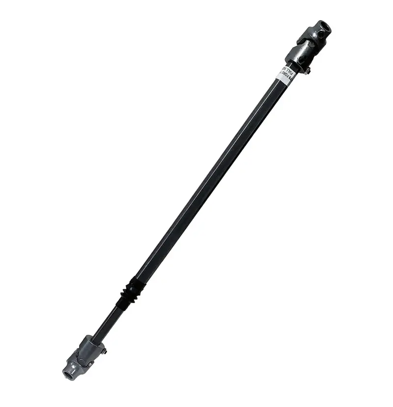 Borgeson Telescoping Steel Steering Shaft For Ford Bronco With 800125 Power Steering Box 1