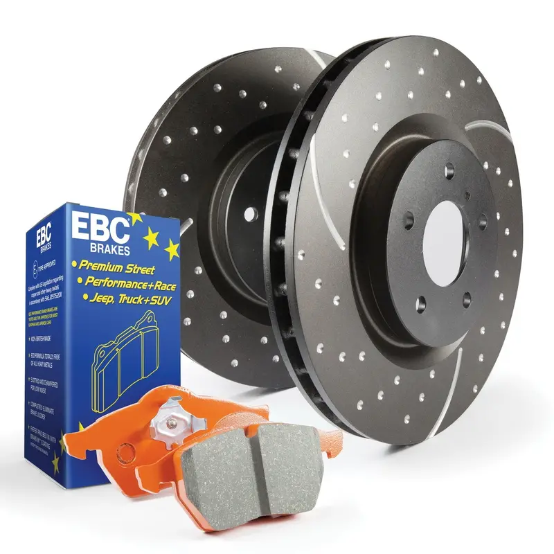 Ebc S8 Kits – Orangestuff Brake Pads With Gd Slotted Rotors (S8Kr1105) 1