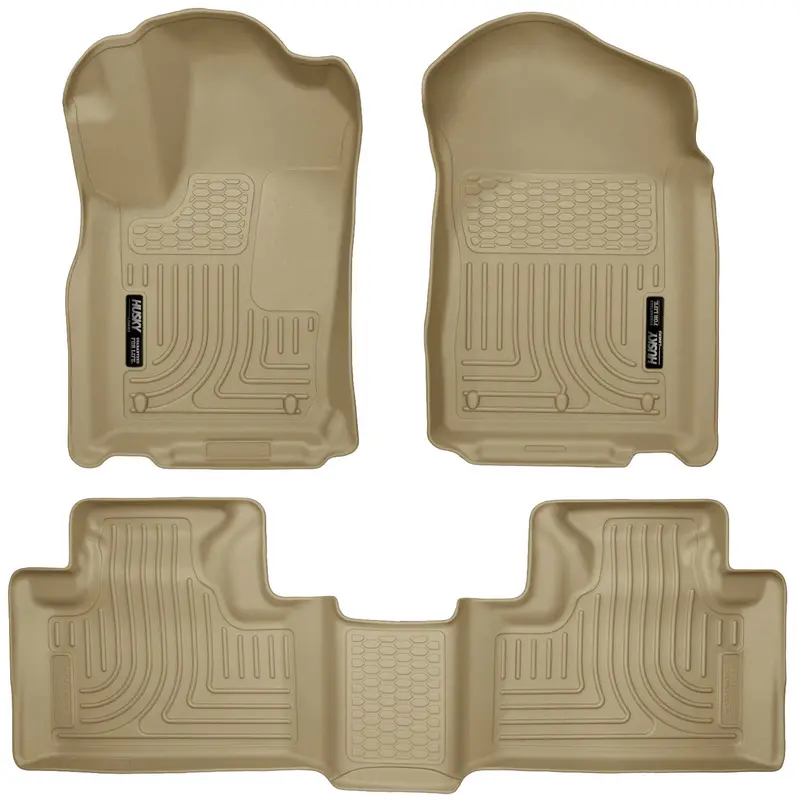 Husky Liners 99053 Custom-Fit Front And Second-Row Floor Mats 1