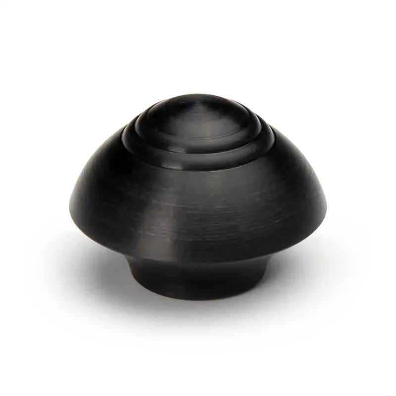 Lokar Decorative Billet Aluminum Air Cleaner Nut – Black Anodized 1