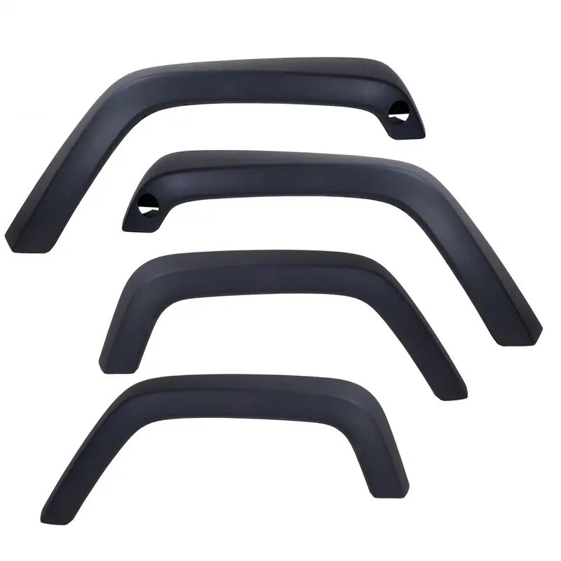 Omix-Ada 4-Piece Fender Flare Kit – Includes Flares Only; Hardware Not Included 1