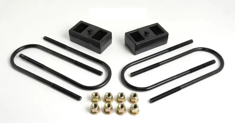 Trailfx D20Rb2 2-Inch Aluminum Block Lift Kit With U-Bolts And Hardware 1