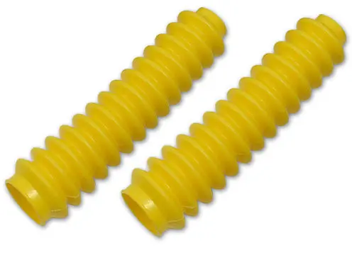 Tuff Country 69129 Yellow Universal Shock Boot Pair 1