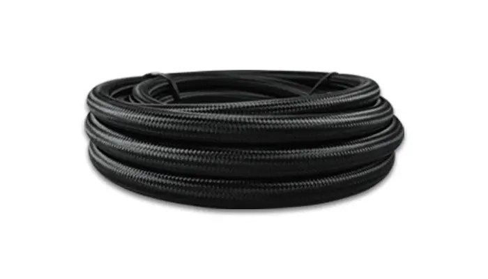Vibrant Performance 18982 Ptfe-Lined Nylon Braided Flex Hose – 20-Foot Black Roll, -12An Size 1