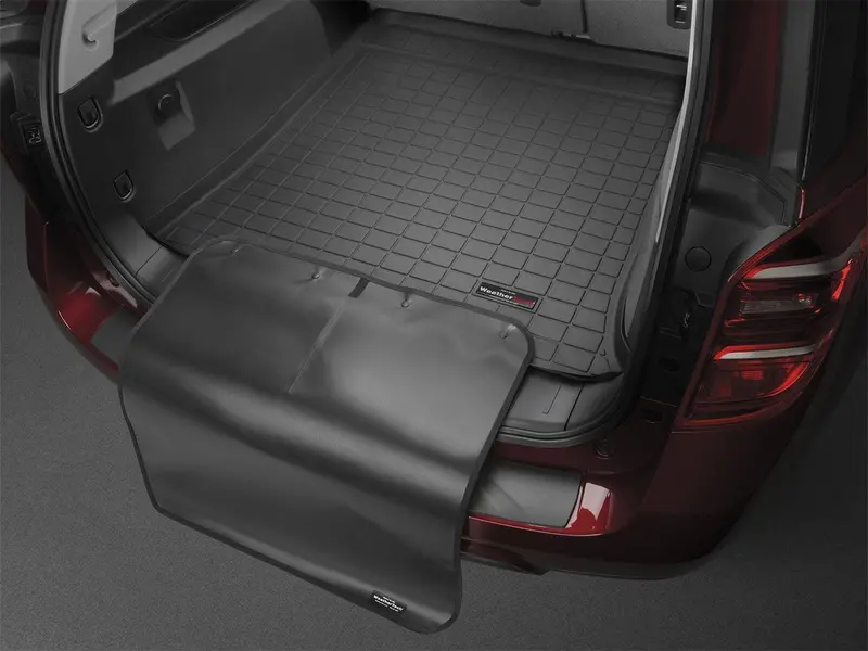 Weathertech 431277Sk Cocoa Cargo Liner With Rear Bumper Protector For Vehicles Behind Second Row 1