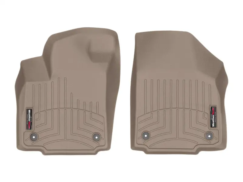 Weathertech 4511101 Digitalfit Tan Front Row Floor Liners – Precision Trim Fit 1