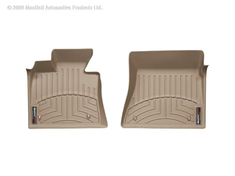 Weathertech 455511 Digitalfit Floor Liners — Tan, Front Row, Precision Trim Fit 1
