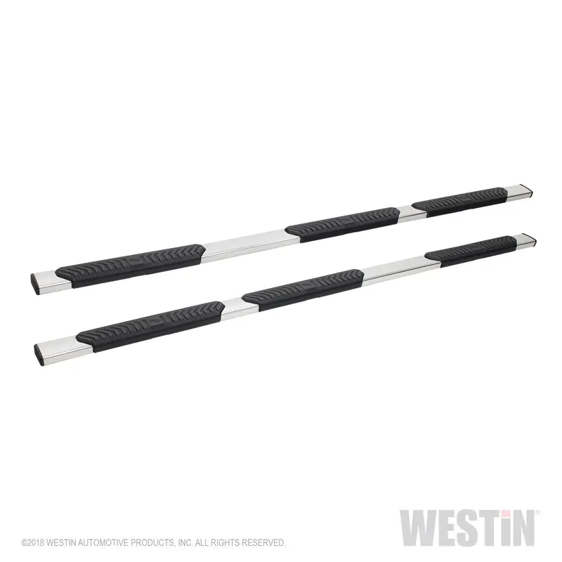 Westin R5 Modular Wheel-To-Wheel Nerf Step Bars – Black Powder-Coated (28-534320) 1